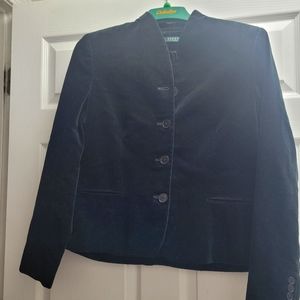 Ralph Lauren Velvet Blazer Size 14